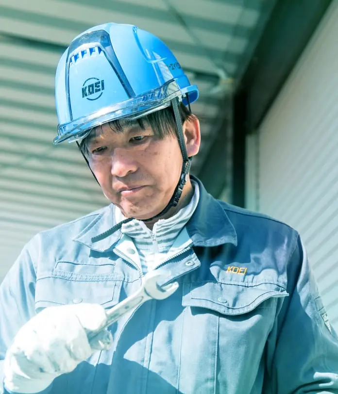 コーエイリーフ株式会社のバルブ整備課課長。